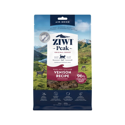 Ziwi Peak Air Dried Venison Recipe Dry Cat Food 400g