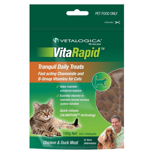 Vetalogica Chicken Tranquil Cat Treats 100g (133014000030) [default_color]