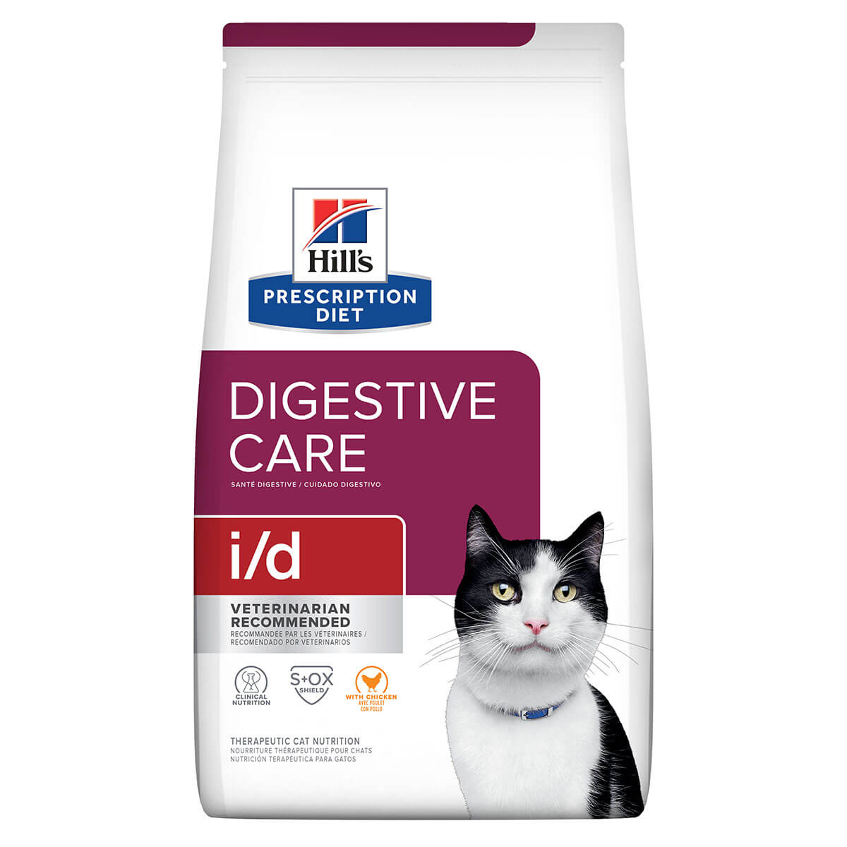 Hill's Prescription Diet I/D Digestive Care Dry Cat Food 1.8kg