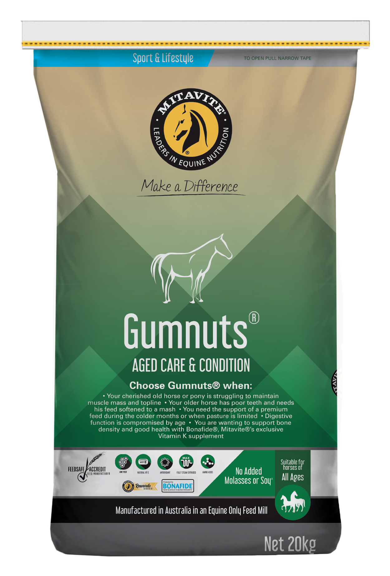 Mitavite Gumnuts Horse Feed