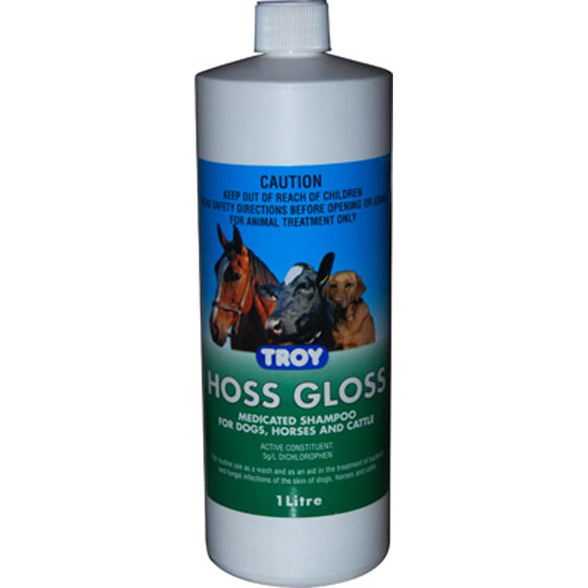Troy - Hoss Gloss - Medicated Shampoo for Horses (141313000016) [default_color]