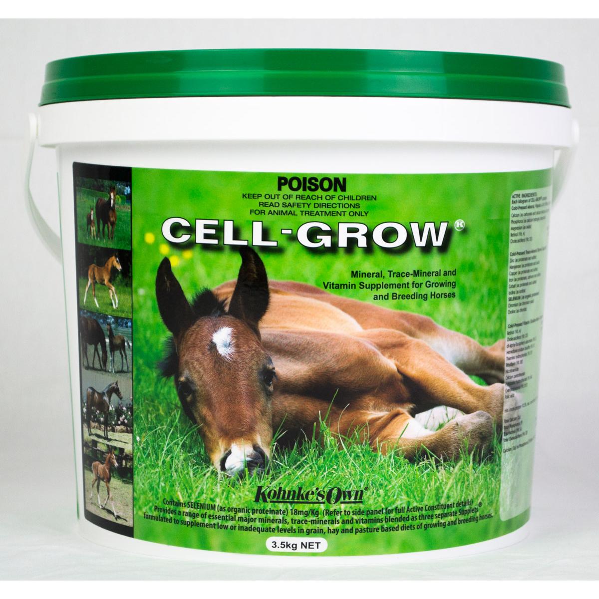 Kohnke's Own Cell Grow Vitamin Supplement for Breeding and Growing Horses 3.5kg (141415000234) [default_color]
