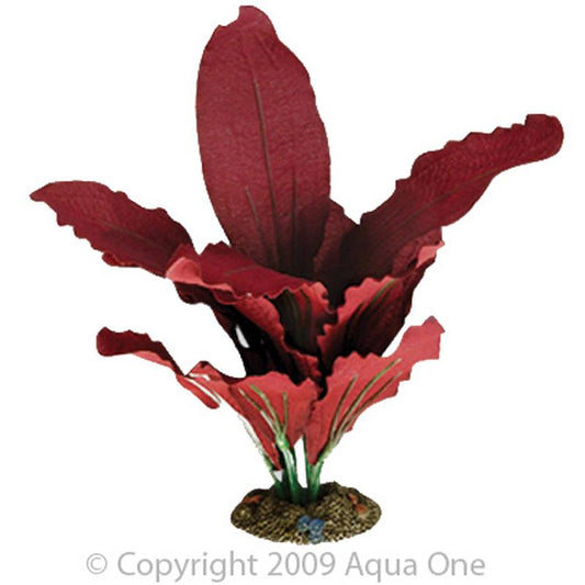 Aqua One - Silk Plant - Amazon Red - Artificial Plant (151616000331) [default_color]