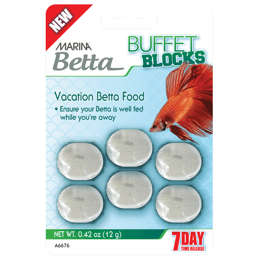 Marina Betta Buffet Blocks Fish Food Feeder (152111000025) [default_color]