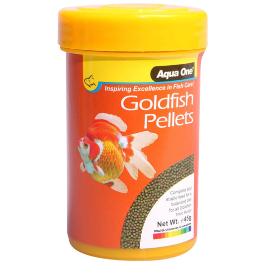 Aqua One Goldfish Pellet Food 45g (152114000038) [default_color]