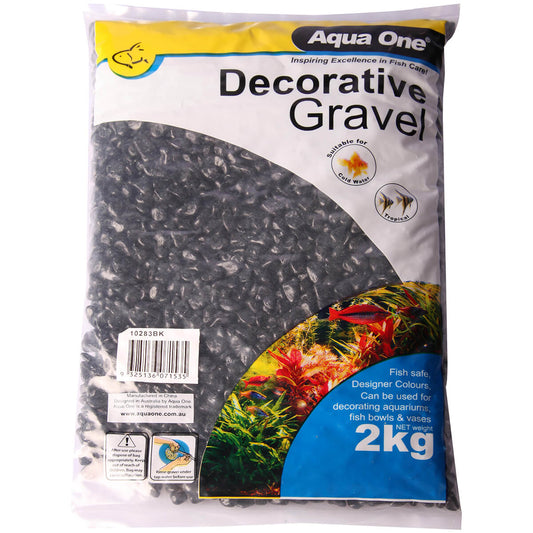 Aqua One - Gravel - 7mm (152312000067) [Black]