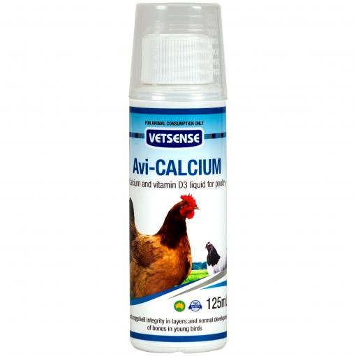 Vetsense Avi-Calcium Liquid for Chickens 125ml (161511000079) [default_color]