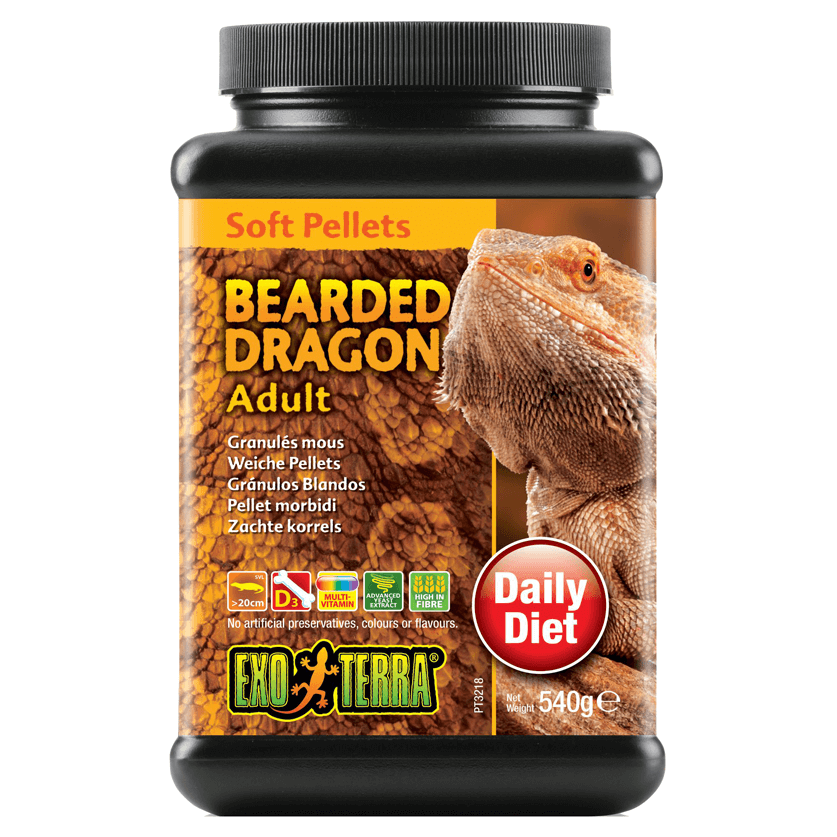 Exo Terra Adult Bearded Dragon Pelleted Food 250g (171511000004) [default_color]