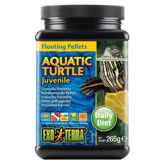 Exo Terra Juvenile Aquatic Turtle Pelleted Food 265g (171517000032) [default_color]