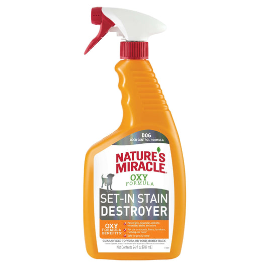 Nature's Miracle Oxy Formula Set In Stain Destroyer For Dogs