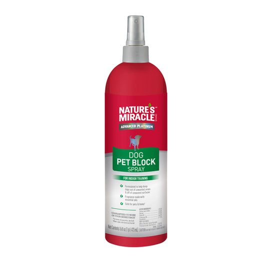 Nature's Miracle Advance Platinum Dog Pet Block Spray