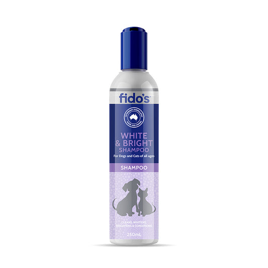 Fido's Bright & White Shampoo 250ml