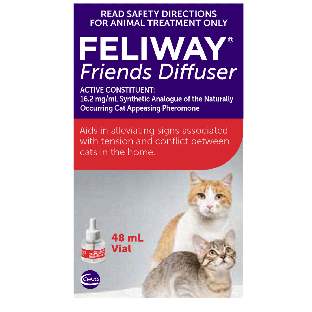 Feliway Friends Refill Vial 48ml