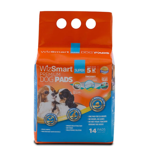 WizSmart Dog and Puppy Training Pads Super