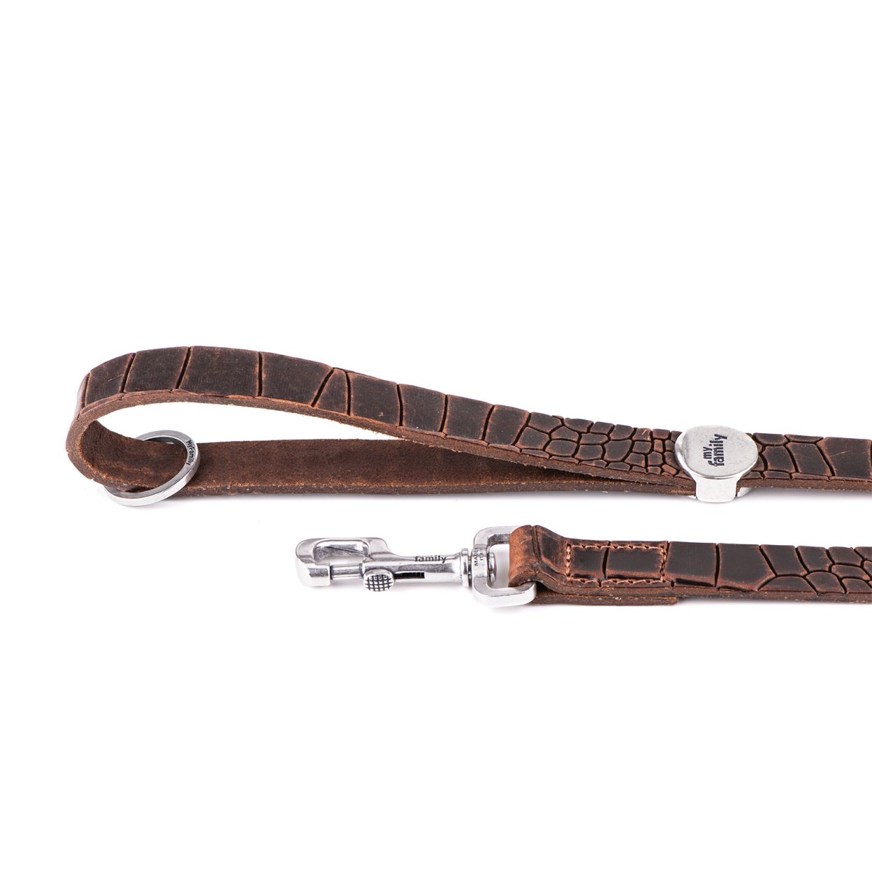 My Family Tucson Leather Leash