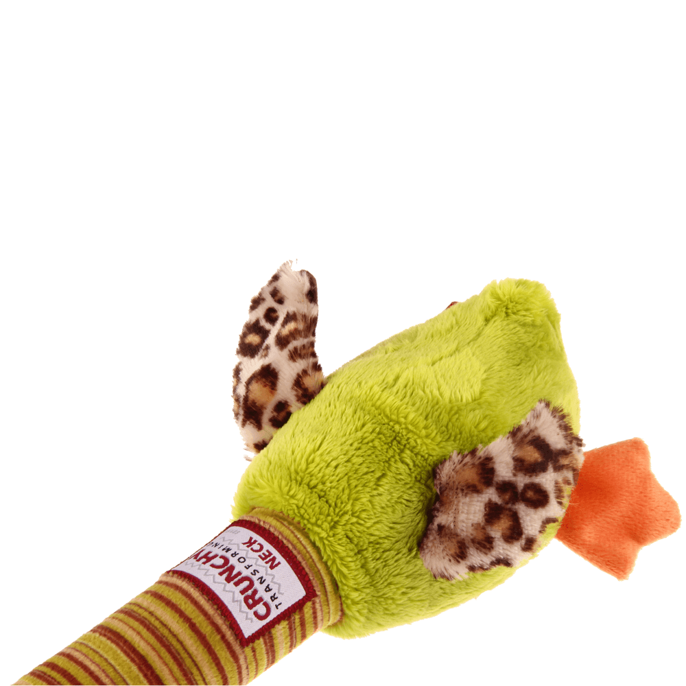 Gigwi Crunchy Plush Friends Duck Dog Toy