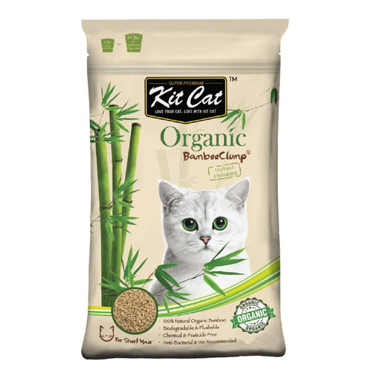 Kit Cat Short Hair Bamboo Cat Litter 9L