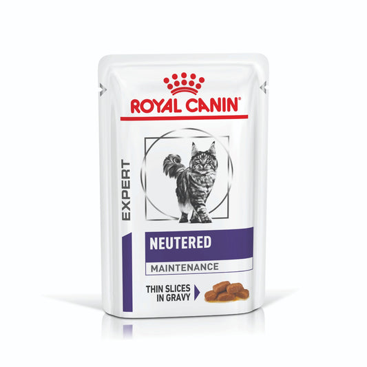 ROYAL CANIN VETERINARY DIET Neutered Weight Balance Wet Cat Food Pouches 100g