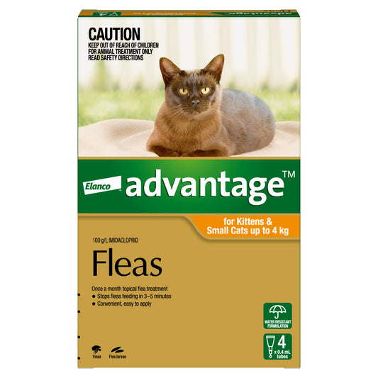 Advantage Flea Treatment <4kg Cat