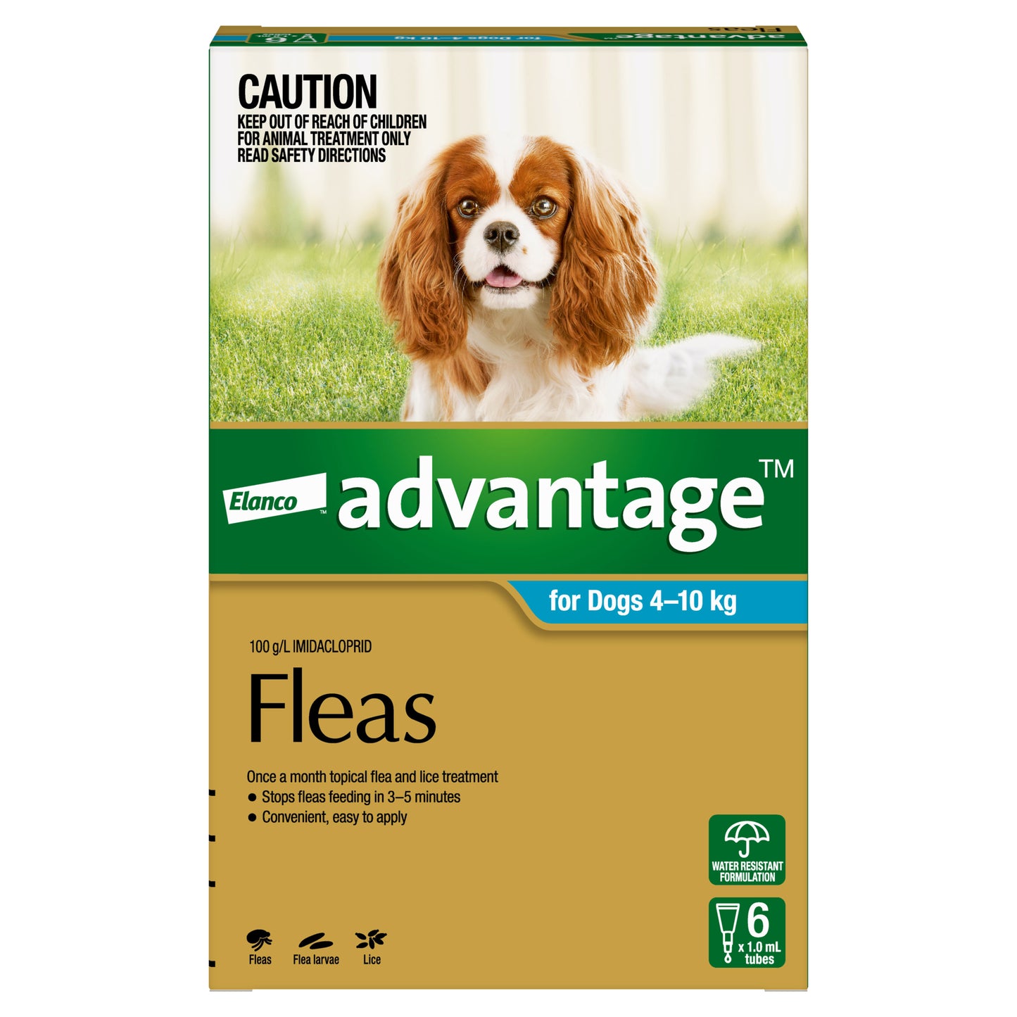 Advantage Flea Treatment 4-10kg Dog