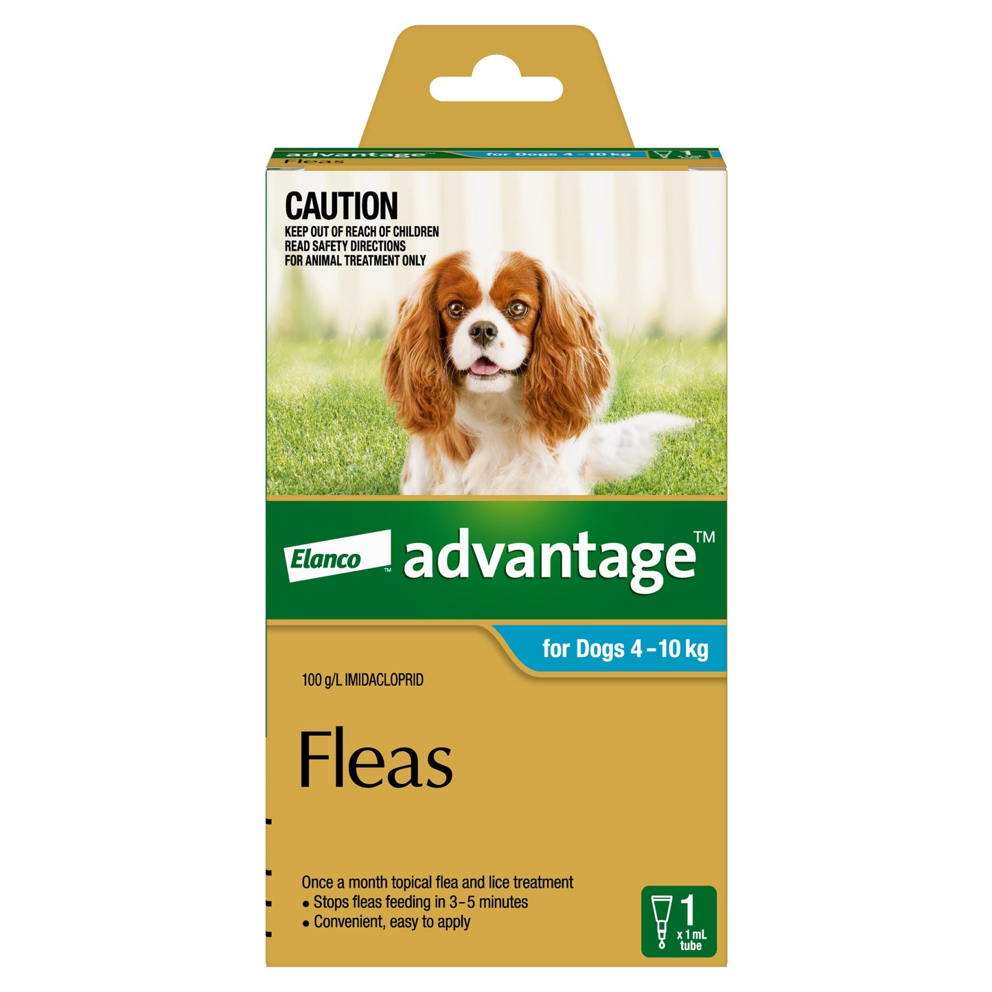 Advantage Flea Treatment 4-10kg Dog