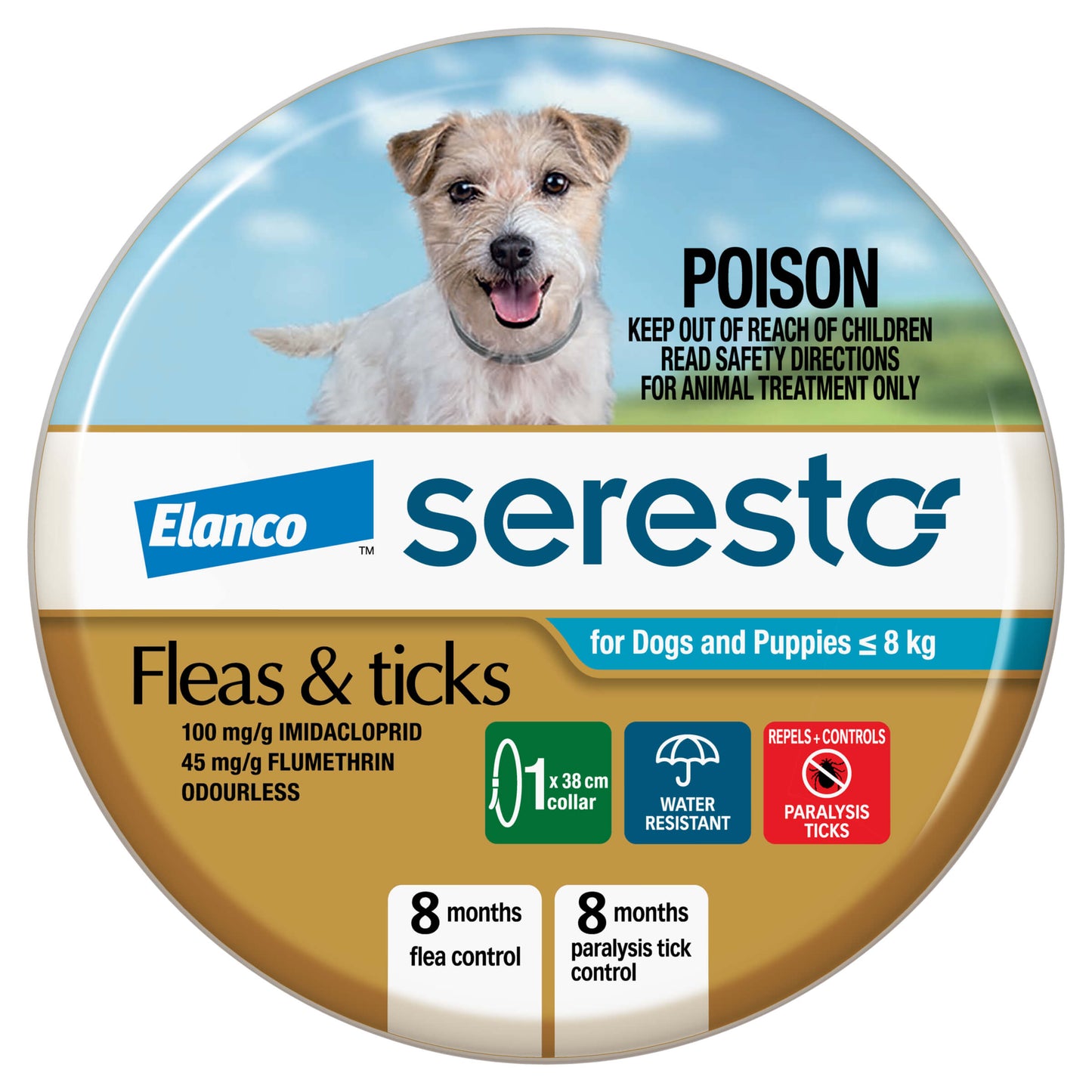 Seresto Tick & Flea Collar Small Dog <8kg