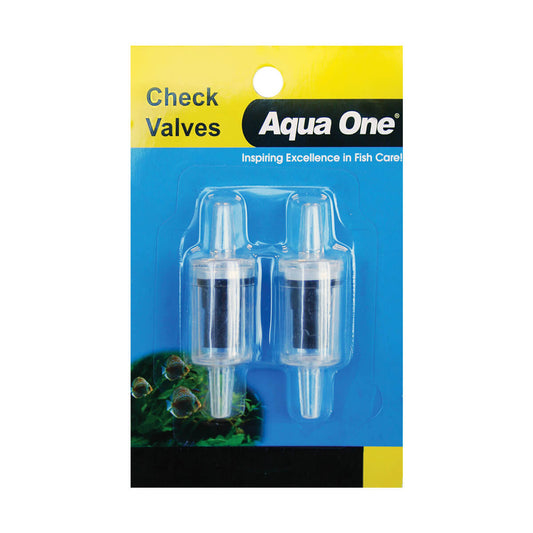 Aqua One Air Line Check Valve 2pk