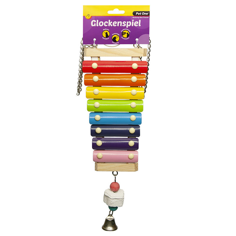 Pet One Chicken Toy Glockenspiel