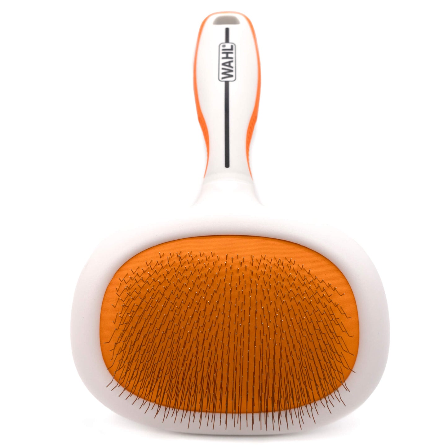 Wahl Orange/White Large Metal Slicker brush