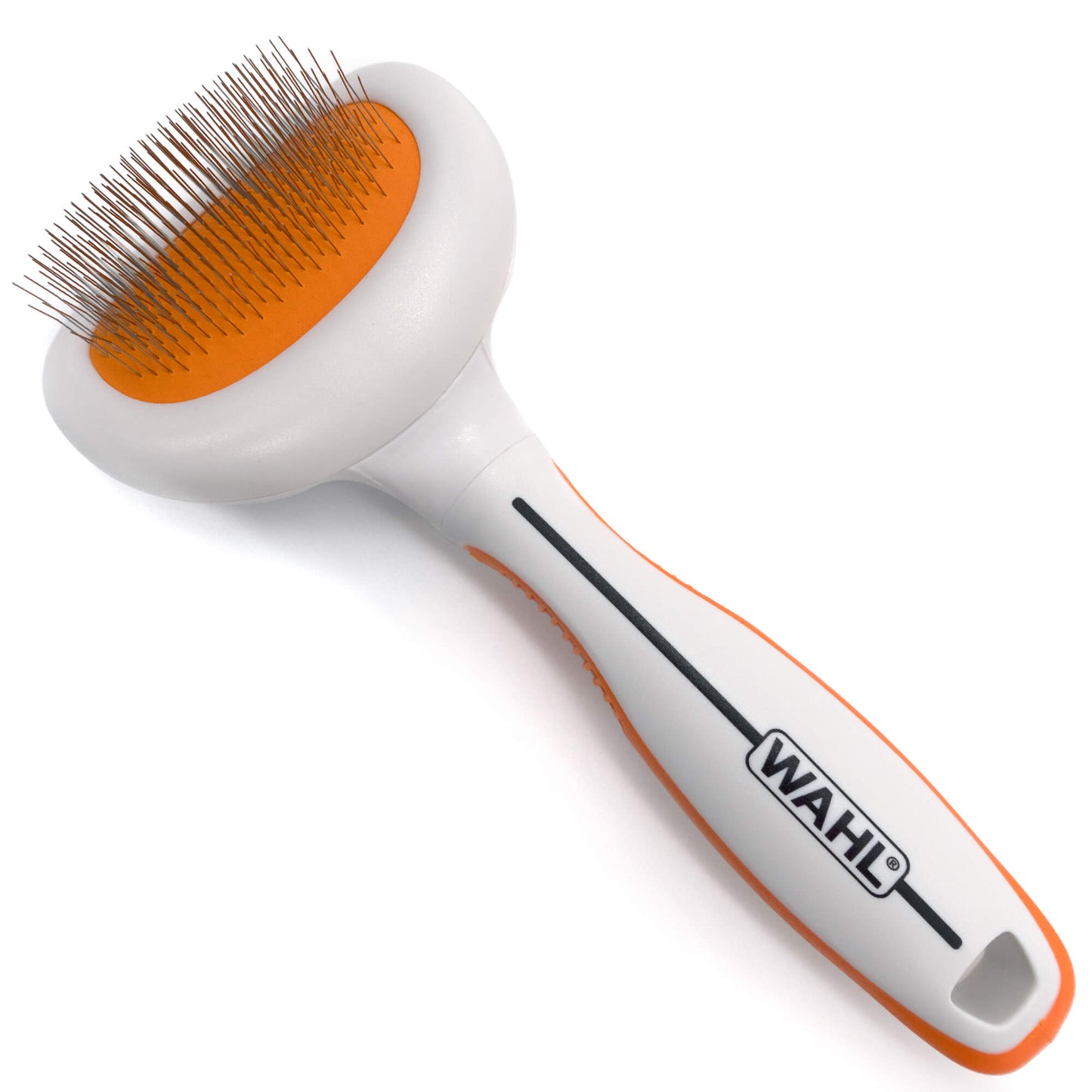 Wahl Orange/White Small Metal Slicker