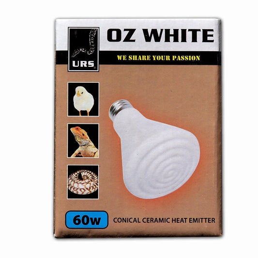URS Oz White Ceramic Heat Emitter