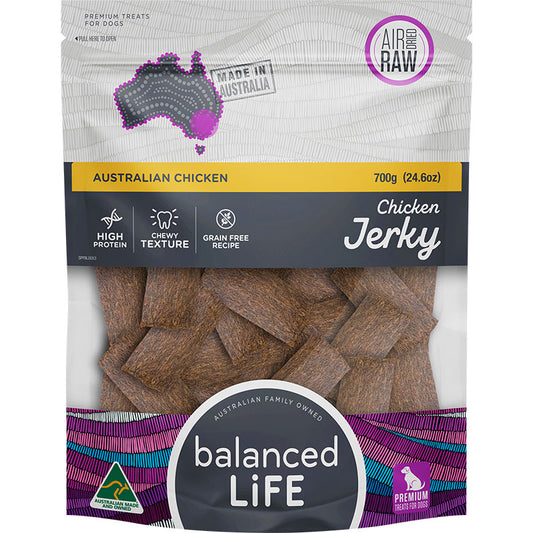 Balanced Life Chicken Jerky Dog Treats 700g