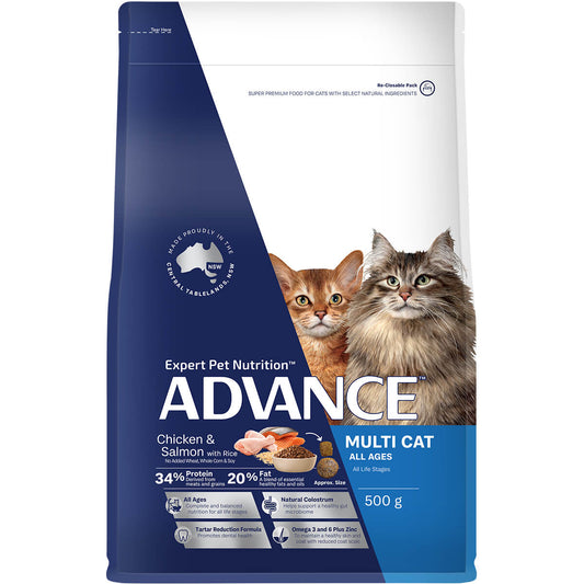 Advance Chicken and Salmon Dry Cat Food