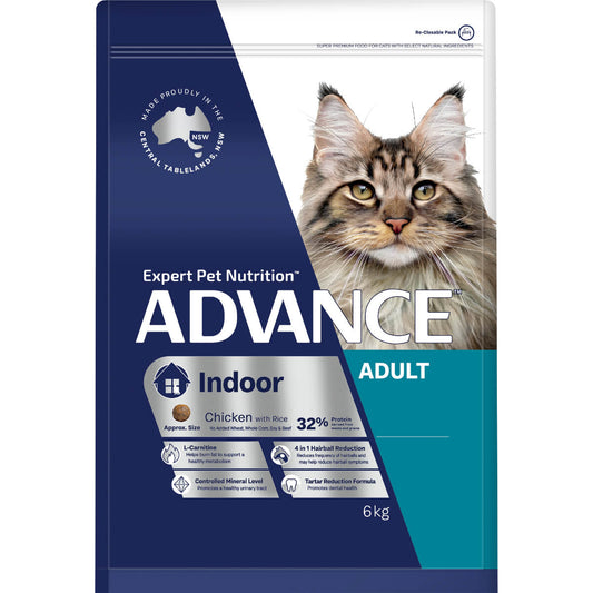 Advance Indoor Chicken and Rice Dry Cat Food