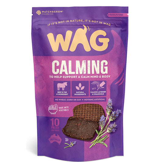 WAG Beef Jerky Calming 10pc