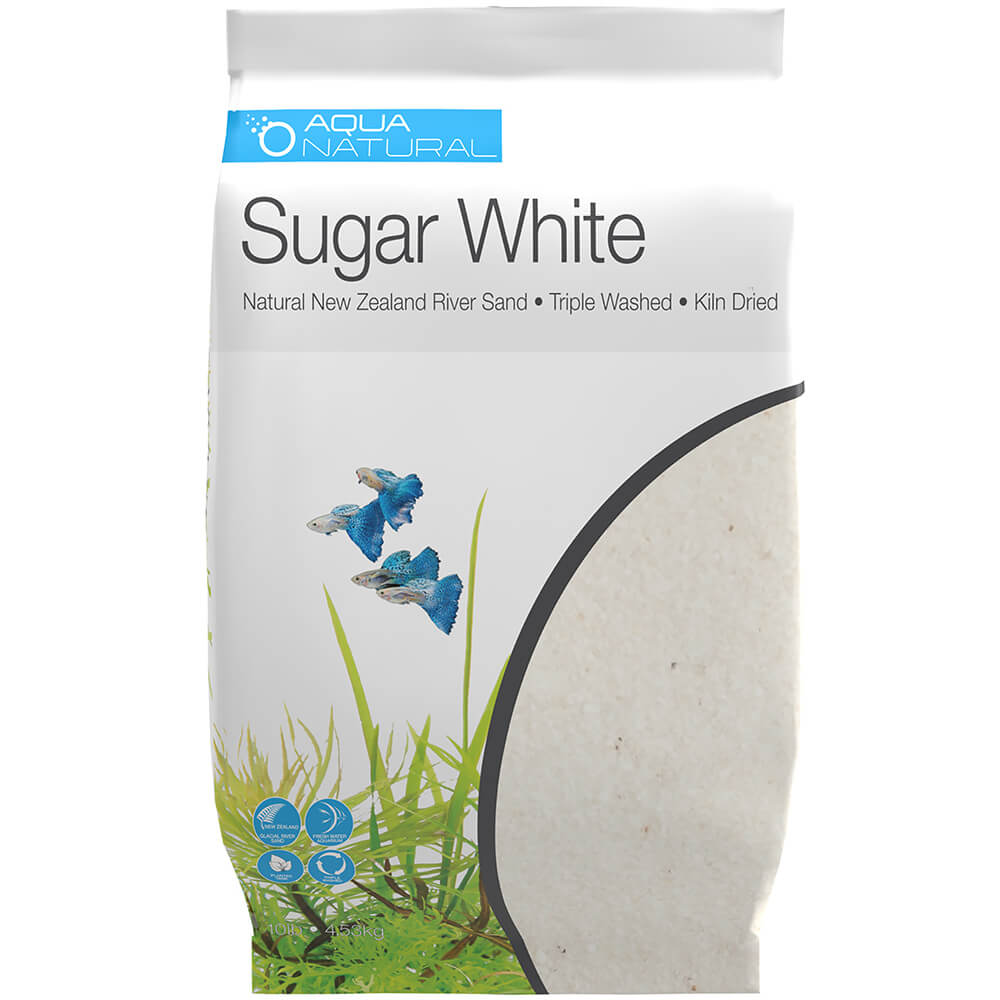 Pisces Natural Sugar White Quartz Sand 4.5kg