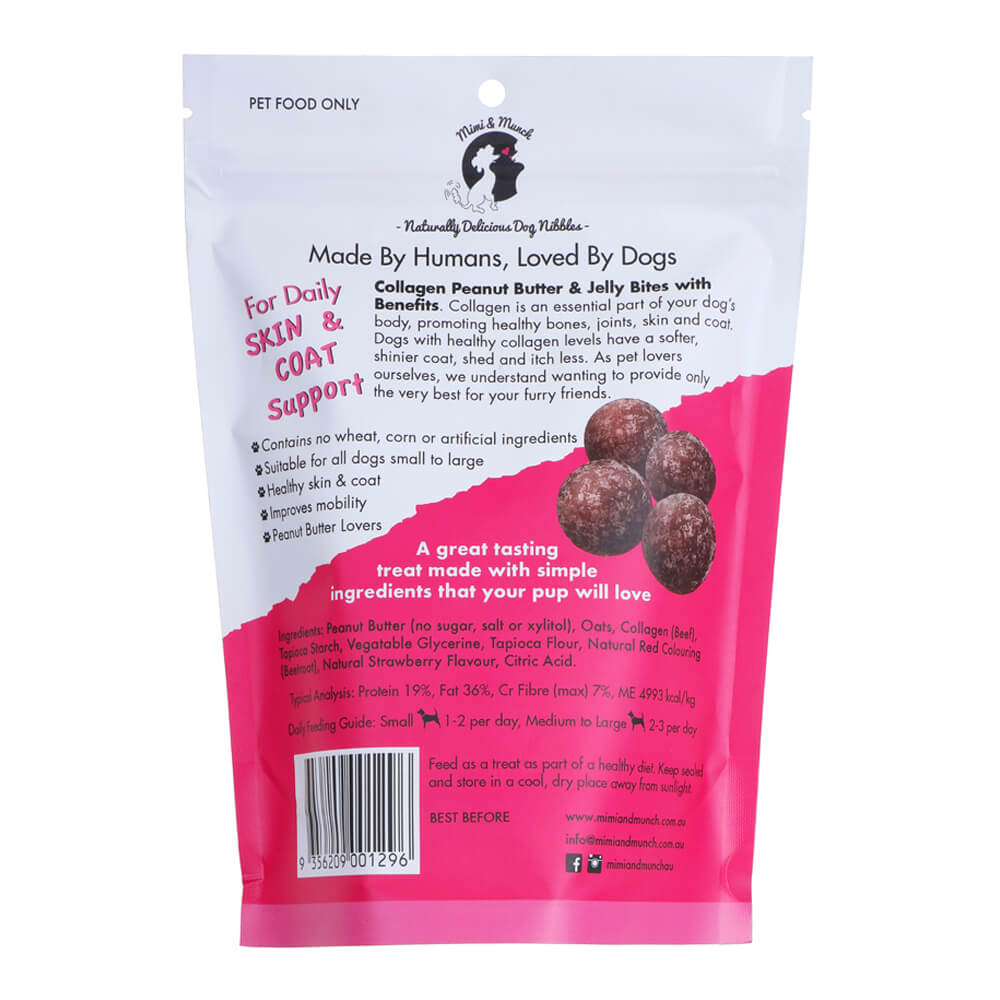 Mimi & Munch Collagen Peanut Butter & Jelly Bites