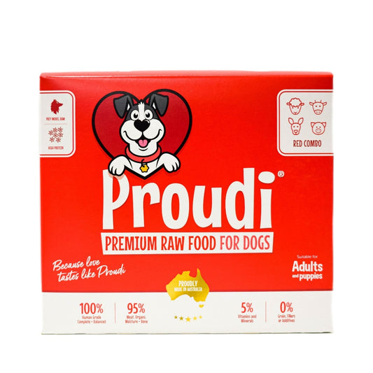Proudi Red Combo Dog Food 2.4kg