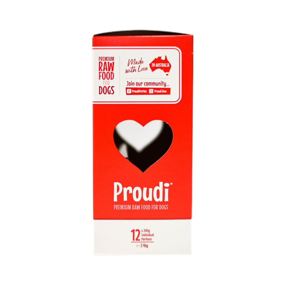 Proudi Red Combo Dog Food 2.4kg