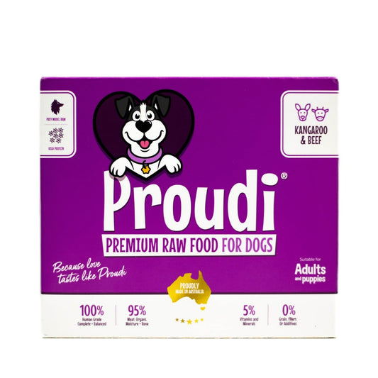 Proudi Kangaroo & Beef Dog Food 2.4kg