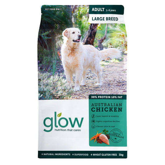 Glow Adult Large Breed Australian Chicken Dry Dog Food