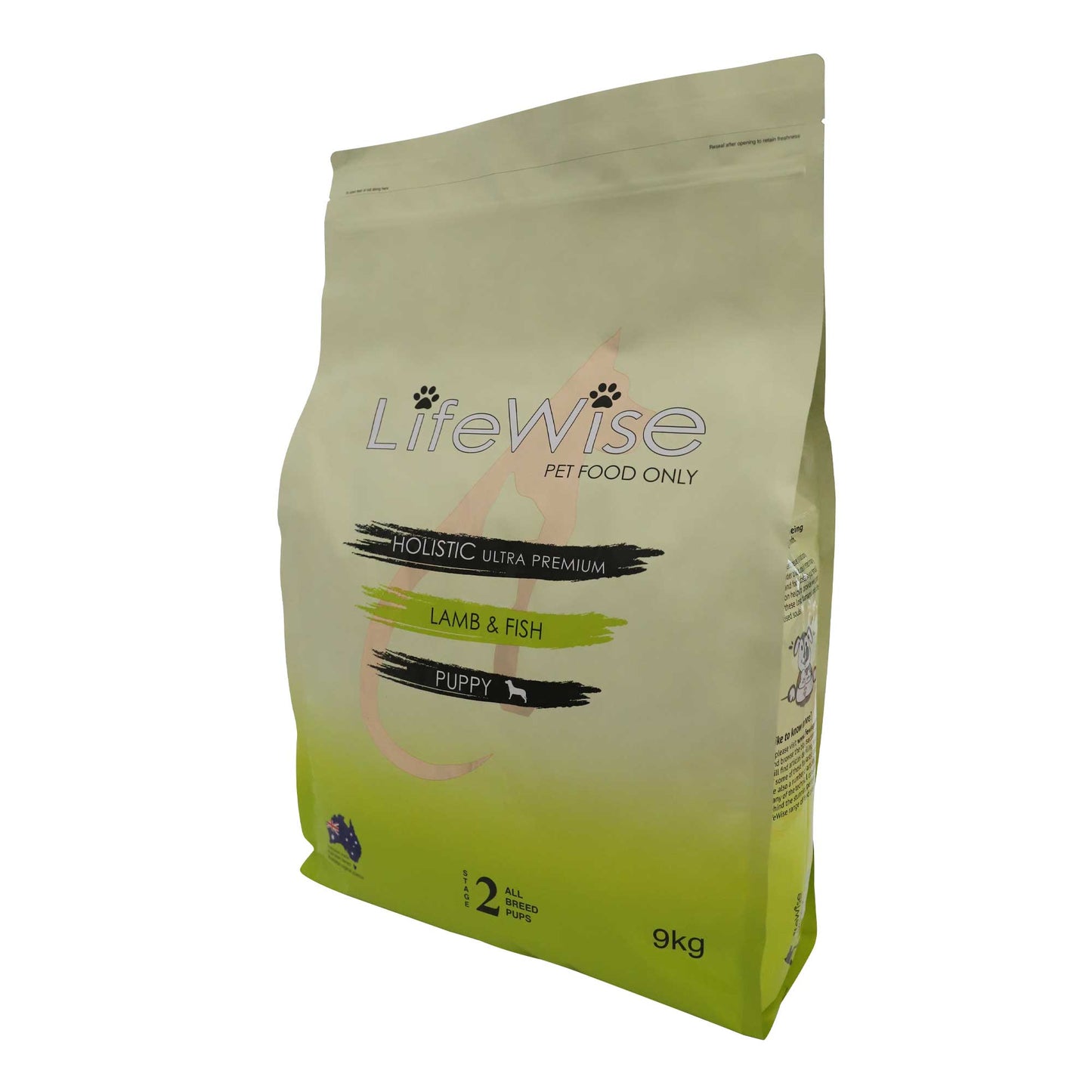 LifeWise Stage 2 Lamb Fish Rice Oats & Vegetables Puppy Dry Dog Food