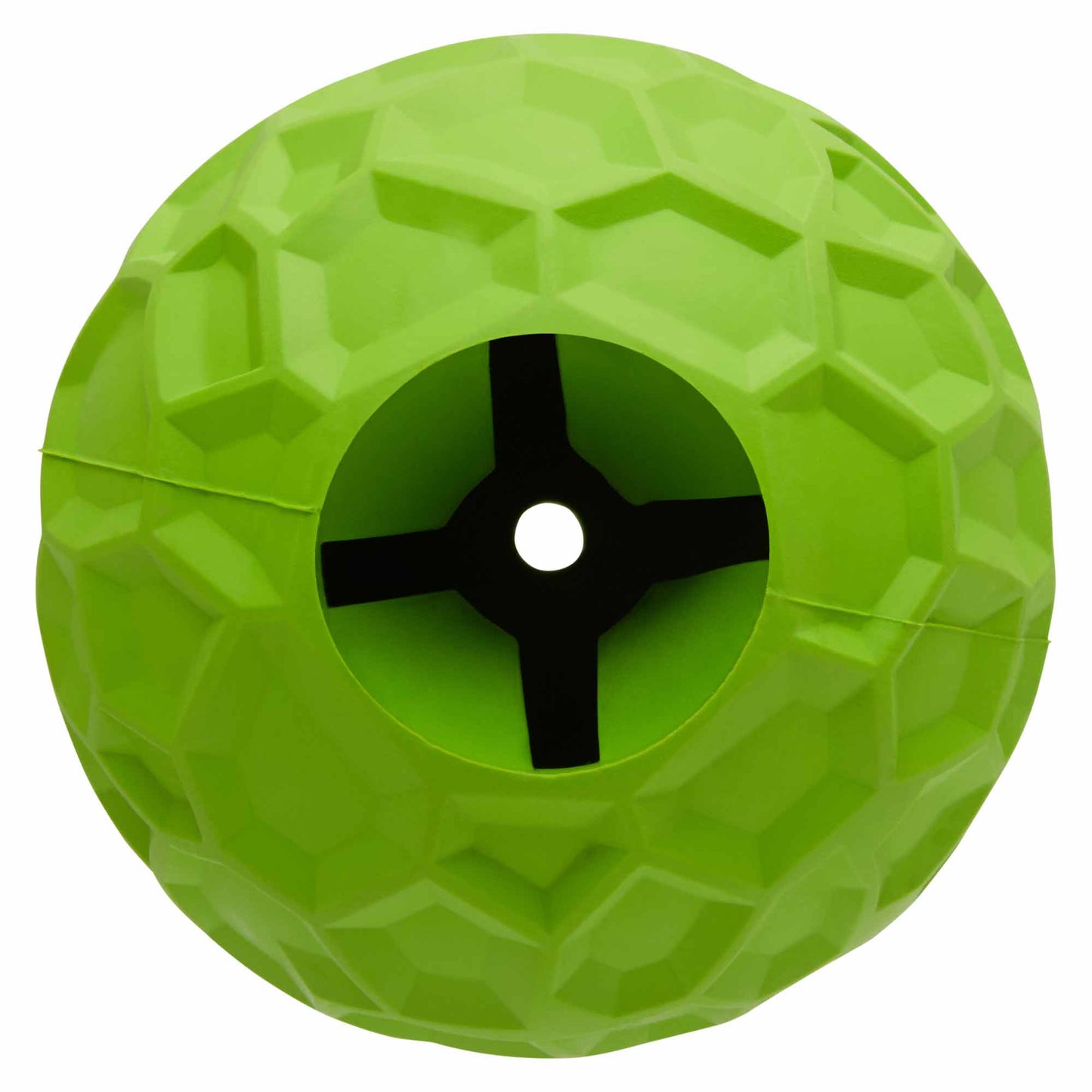 Lexi & Me Rubber Toy Green Dog Treat Ball