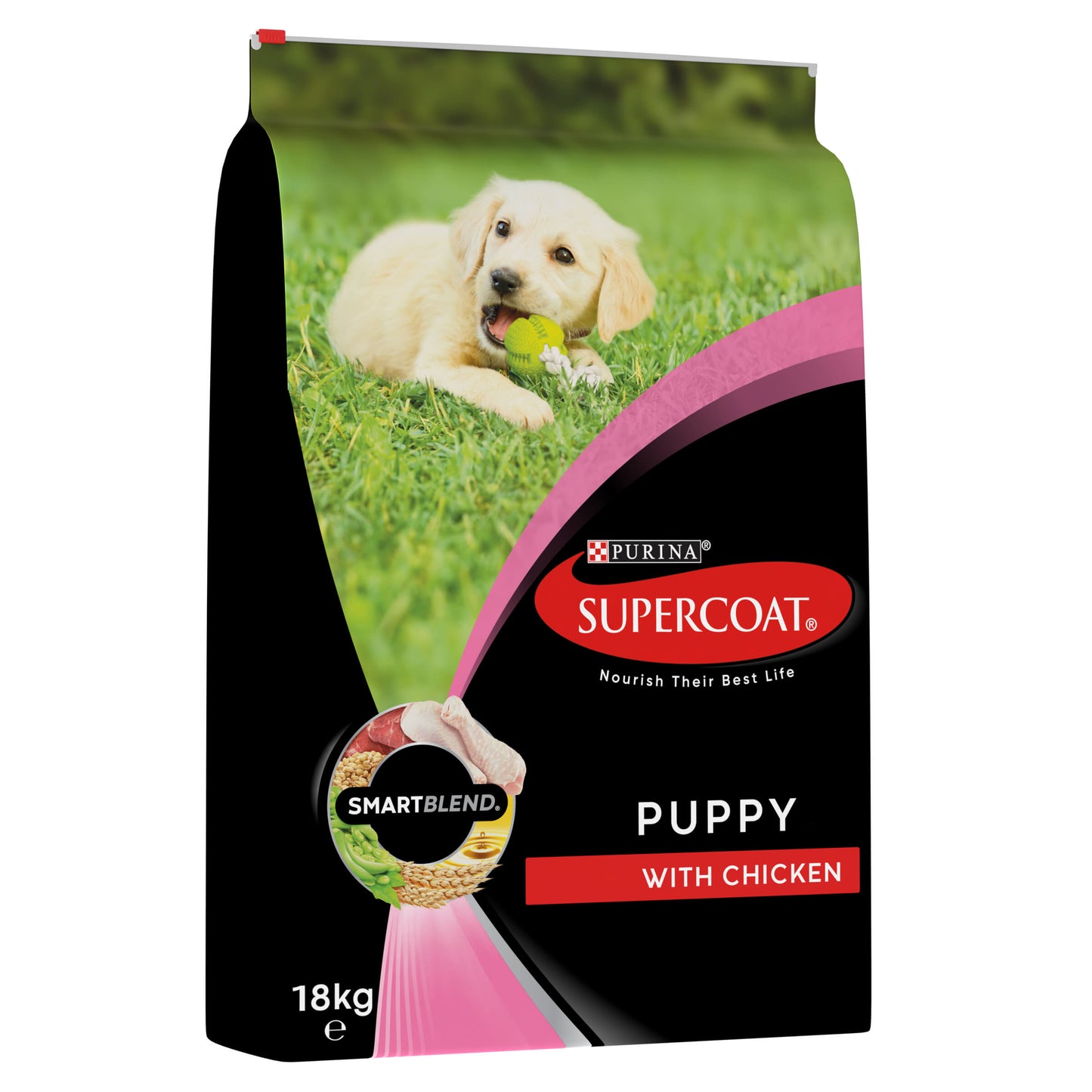 Supercoat Puppy Chicken Dry Dog Food 18kg