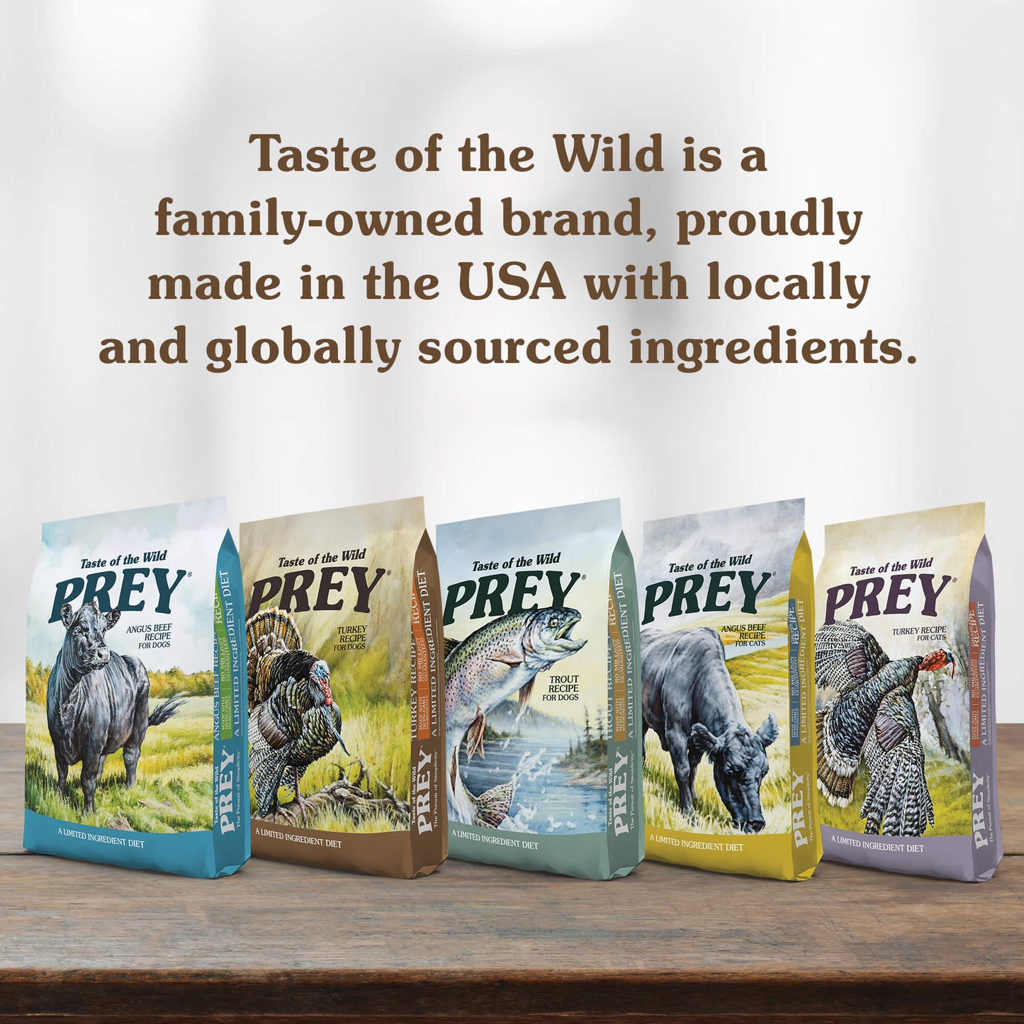 Taste of the Wild Prey Angus Beef Dry Cat Food