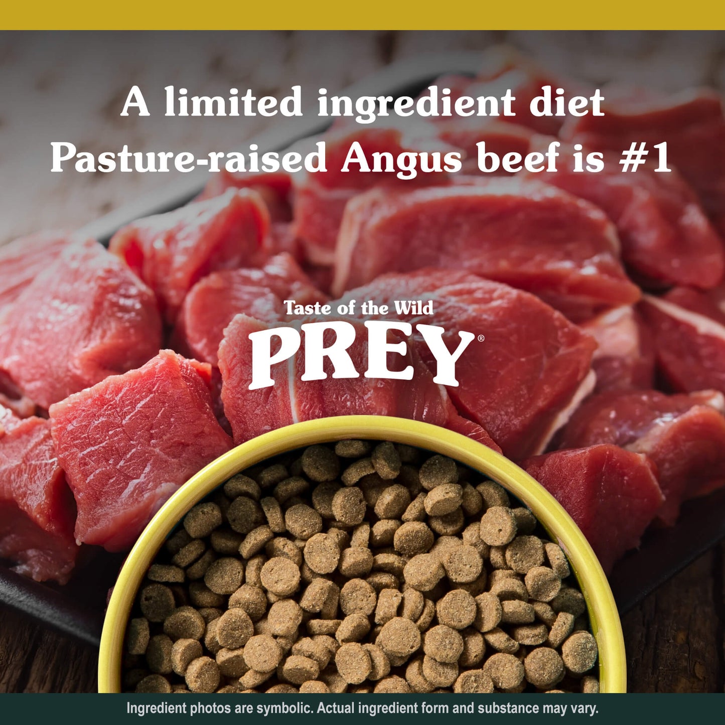 Taste of the Wild Prey Angus Beef Dry Cat Food