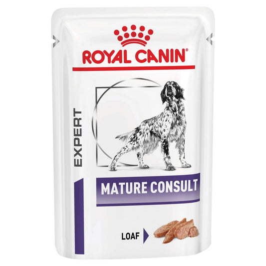 Royal Canin VET Mature Consult Loaf Wet Dog Food 85g