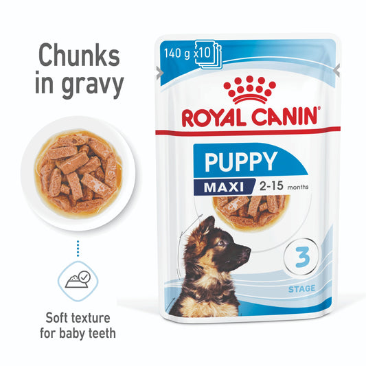 Royal Canin Maxi Puppy Wet Dog Food 140G