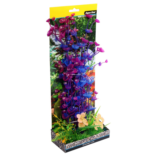 Aqua One Ecoscape Lrg Planter Ogris Auribus Purple