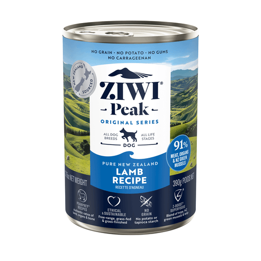 ZiwiPeak Daily Dog Cuisine Lamb Wet Dog Food 390G